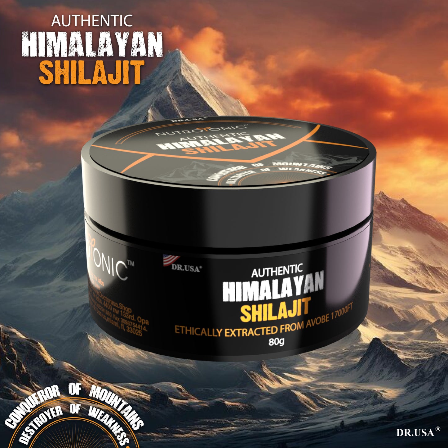 Montaña Negra – Shilajit Original y Potente