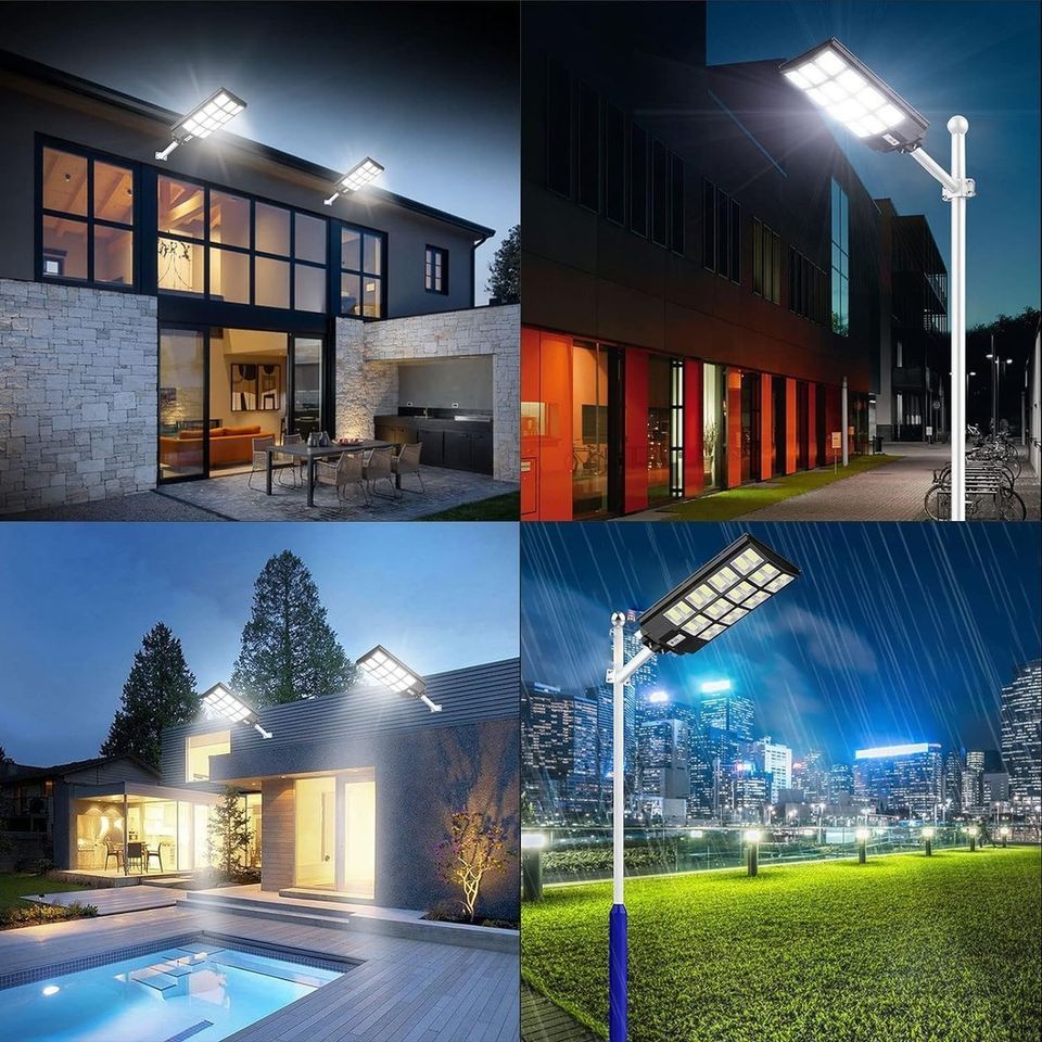 Pack LumiGuard x3 – Ilumina tu Hogar con Energía Solar y Seguridad Toda la Noche