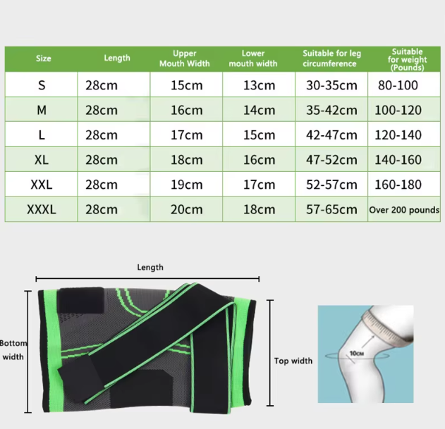 Rodillera Elástica ActiveRelief™ – Protección y Confort Todo el Día