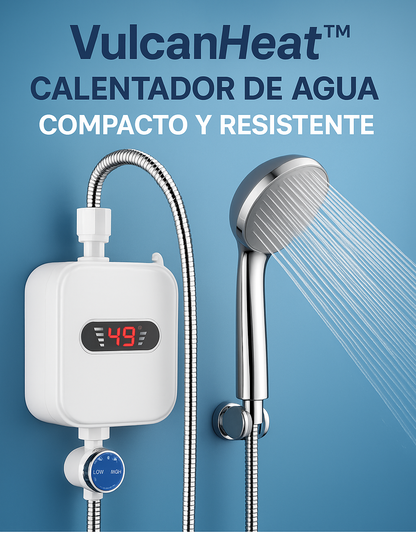 VulcanHeat™ – Calentador de Agua Compacto y Resistente