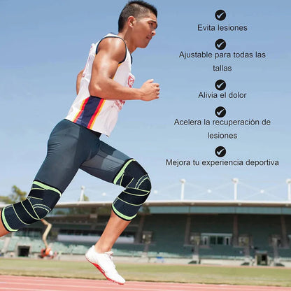 Rodillera Elástica ActiveRelief™ – Protección y Confort Todo el Día