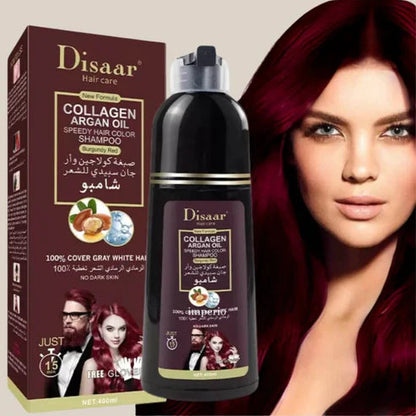 ColorVive®  Shampoo Tinte que Cubre Canas al Instante y Nutre tu Cabello