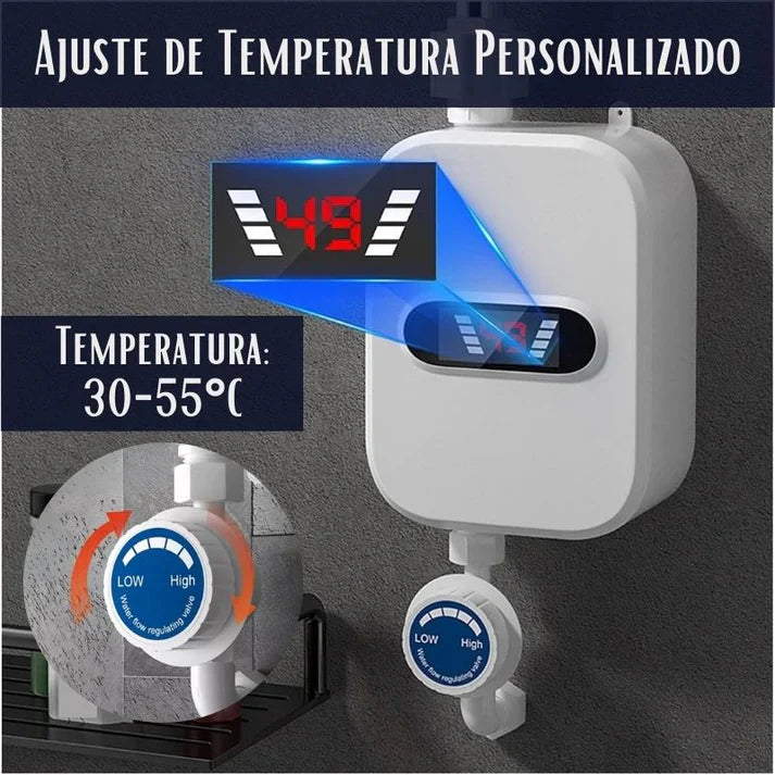 VulcanHeat™ – Calentador de Agua Compacto y Resistente