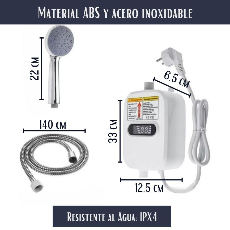 VulcanHeat™ – Calentador de Agua Compacto y Resistente